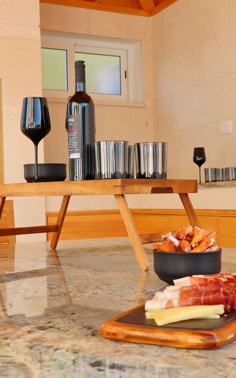 Villa Emerald: all'aperto, Cucina