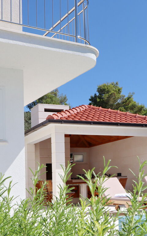 Villa Emerald: Balcone / Terrazza / Patio, Esterni, Piscina