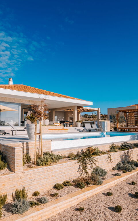 Villa Steropa: Esterni, Piscina, Vista Panoramica