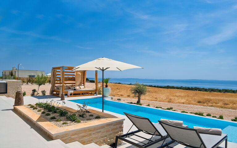 Villa Elektra: all'aperto, Balcone / Terrazza / Patio, Piscina