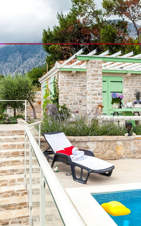 Villa Azurit: all'aperto, Balcone / Terrazza / Patio, Esterni, Piscina