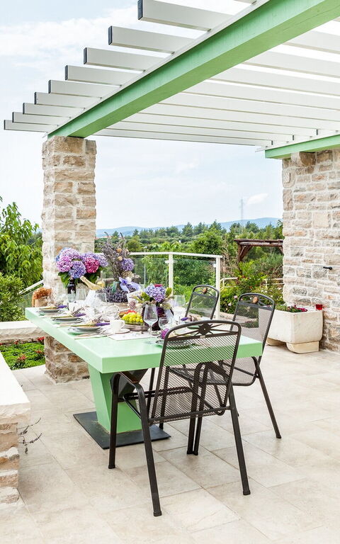 Villa Azurit: all'aperto, Balcone / Terrazza / Patio, Esterni