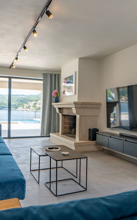 Villa Cosmic: Balcone / Terrazza / Patio, Soggiorno