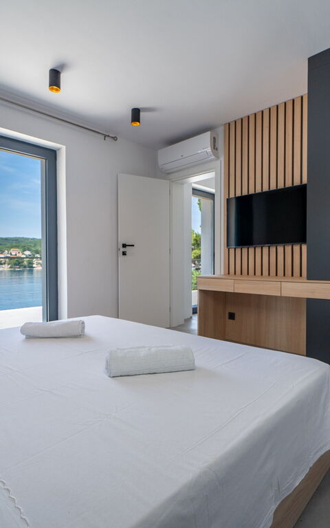 Villa Cosmic: Balcone / Terrazza / Patio, Camera da letto