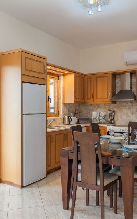 Villa Giorgos: Cucina, Sala da pranzo