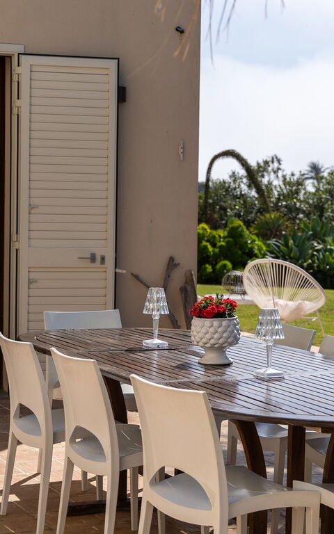 Villa Casale: all'aperto, Esterni, Giardino