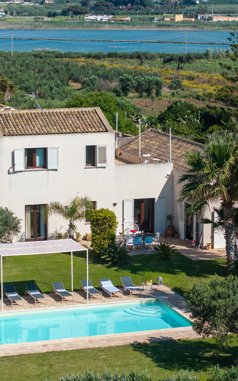 Villa Casale: Giardino, Piscina, Vista Panoramica
