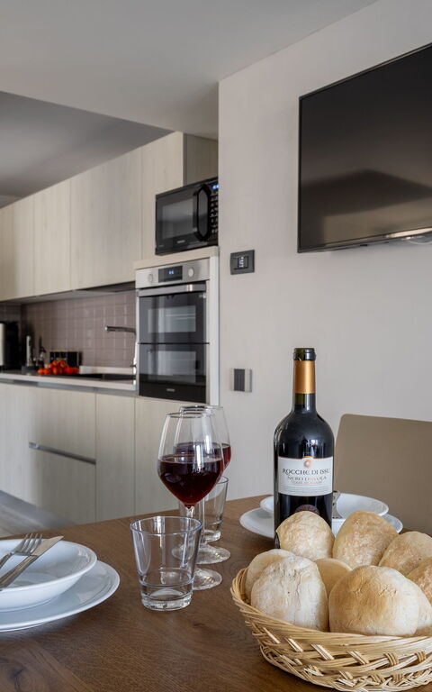 Villa Acquaviva: Cucina, Sala da pranzo