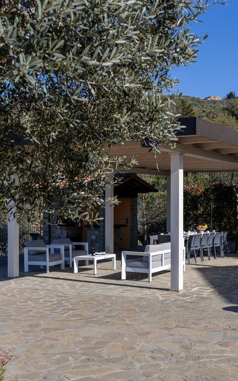 Villa Acquaviva: Balcone / Terrazza / Patio, Giardino