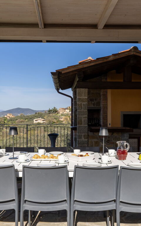 Villa Acquaviva: Balcone / Terrazza / Patio, Giardino
