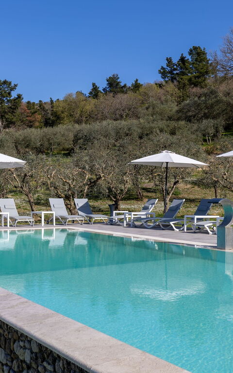 Villa Acquaviva: Giardino, Piscina, Vista Panoramica