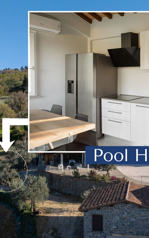 Villa Acquaviva: all'aperto, Cucina