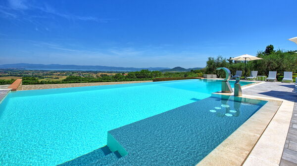 Villa Acquaviva: all'aperto, Estate, Piscina, Vista Panoramica