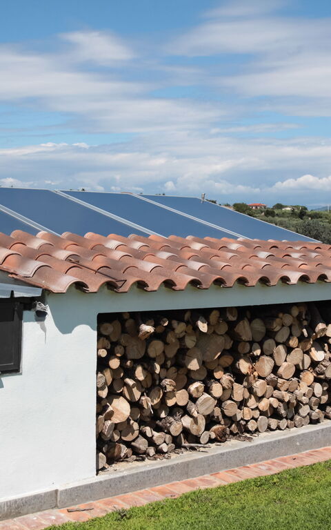 Villa Antici: all'aperto, Esterni