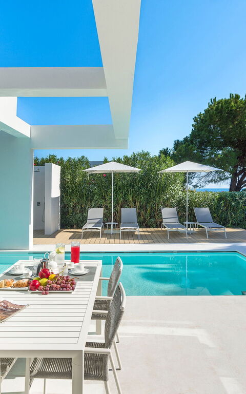 Villa Gadir: all'aperto, Balcone / Terrazza / Patio, Cibo, Esterni, Piscina