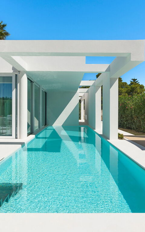 Villa Gadir: all'aperto, Esterni, Piscina