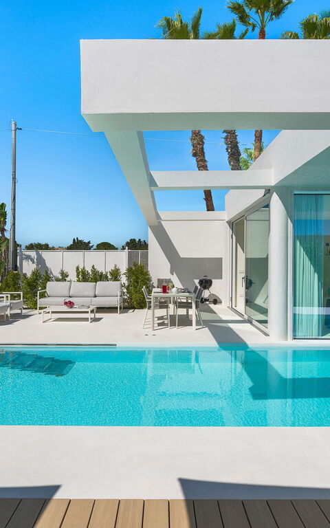 Villa Gadir: all'aperto, Esterni, Giardino, Piscina