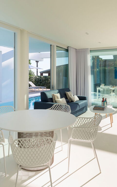 Villa Gadir: Soggiorno