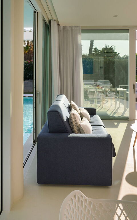 Villa Gadir: Soggiorno