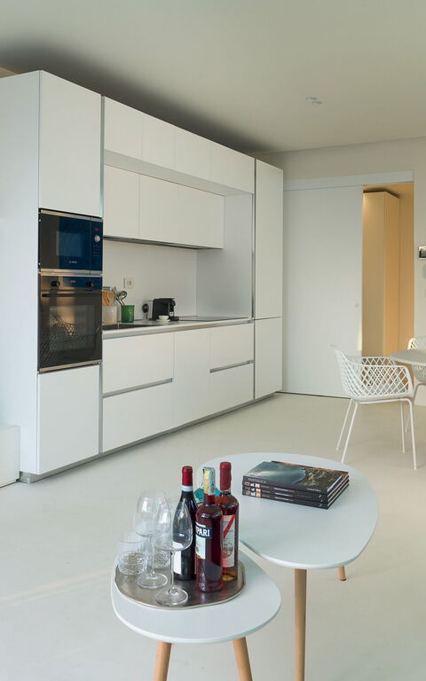 Villa Gadir: Cucina, Sala da pranzo, Soggiorno