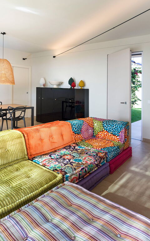 Gelso Bianco: Sala da pranzo, Soggiorno