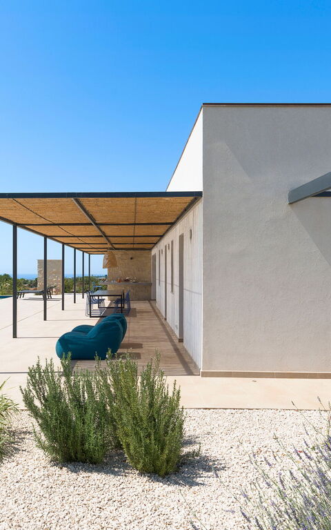 Villa Passo Salina: Balcone / Terrazza / Patio, Piscina
