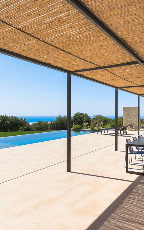 Villa Passo Salina: Balcone / Terrazza / Patio, Piscina