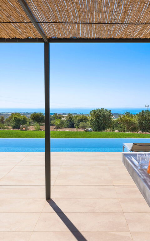 Villa Passo Salina: Balcone / Terrazza / Patio, Piscina