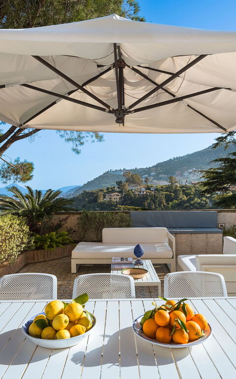 Villa Giuffrè: all'aperto, Balcone / Terrazza / Patio, Esterni, Vista Panoramica