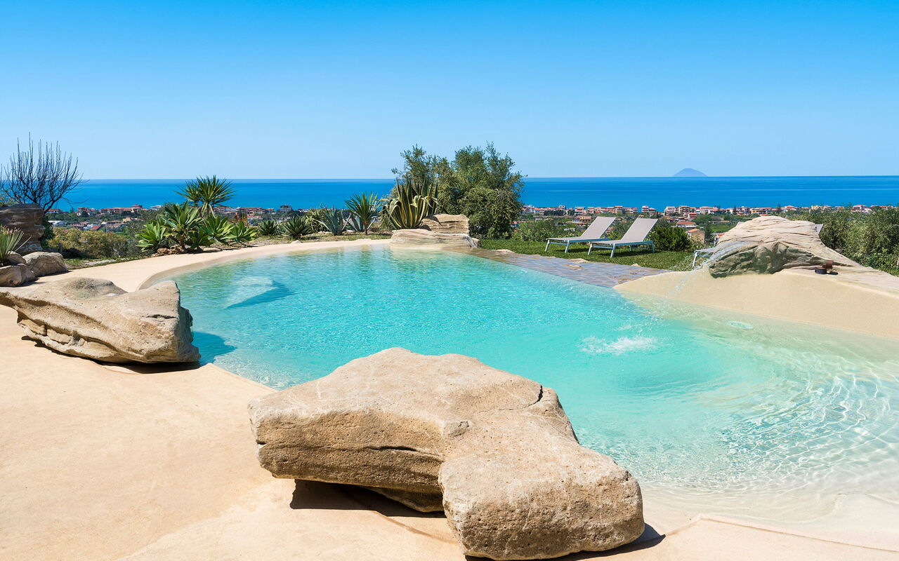 Villa Giuffrè: all'aperto, Esterni, Piscina, Vista Panoramica