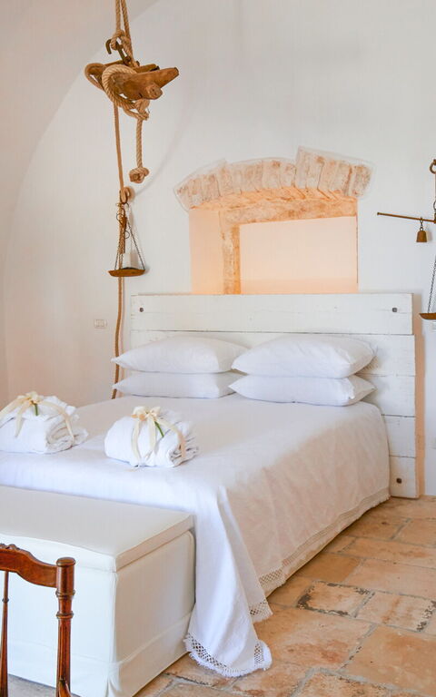 Masseria Lamacerase: Camera da letto