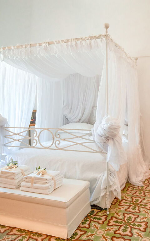 Masseria Lamacerase: Camera da letto