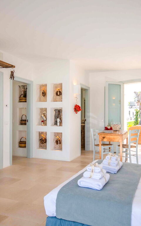 Masseria Lamacerase: Camera da letto