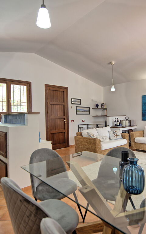 Villa Petra: Cucina, Sala da pranzo, Soggiorno