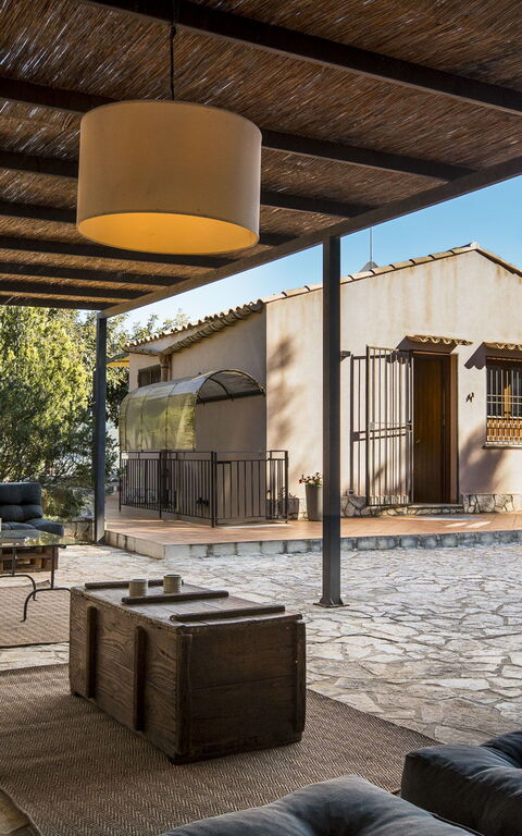 Villa Petra: all'aperto