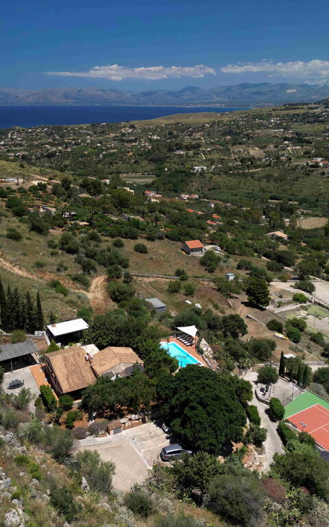 Villa Petra: all'aperto