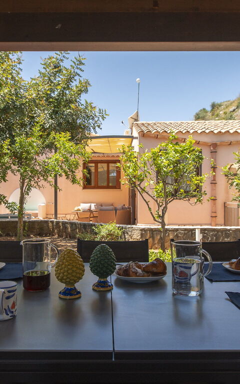 Villa Petra: all'aperto