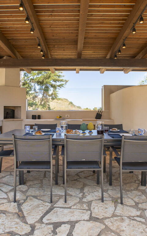 Villa Petra: all'aperto