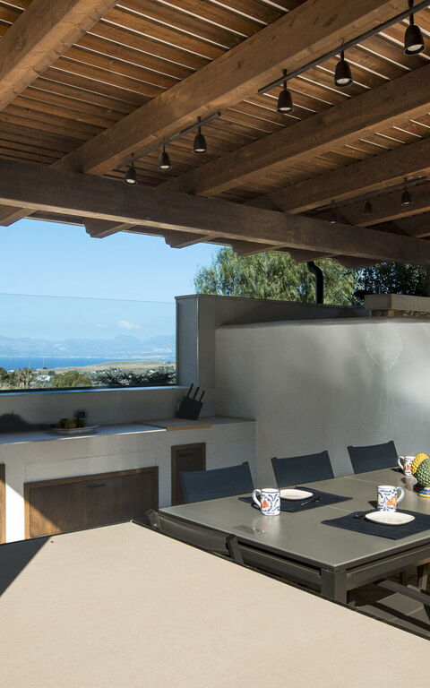 Villa Petra: all'aperto