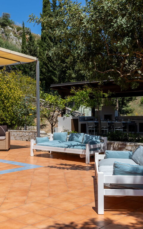 Villa Petra: all'aperto, Esterni