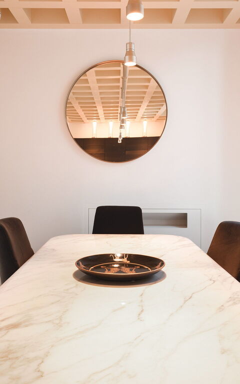 Villa Il Faro: Cucina, Sala da pranzo