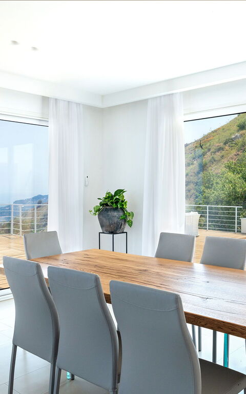 Villa Elysium: Sala da pranzo, Soggiorno