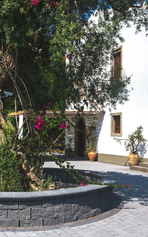 Villa Bellasia: all'aperto, Esterni