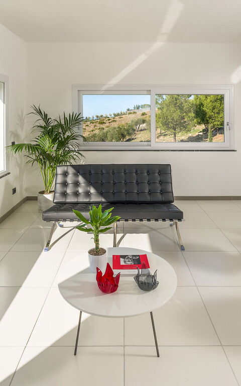 Villa Giglio Di Mare: Sala da pranzo, Soggiorno