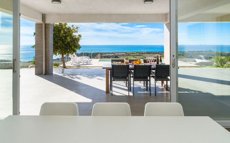 Villa Giglio Di Mare: Cucina, Sala da pranzo