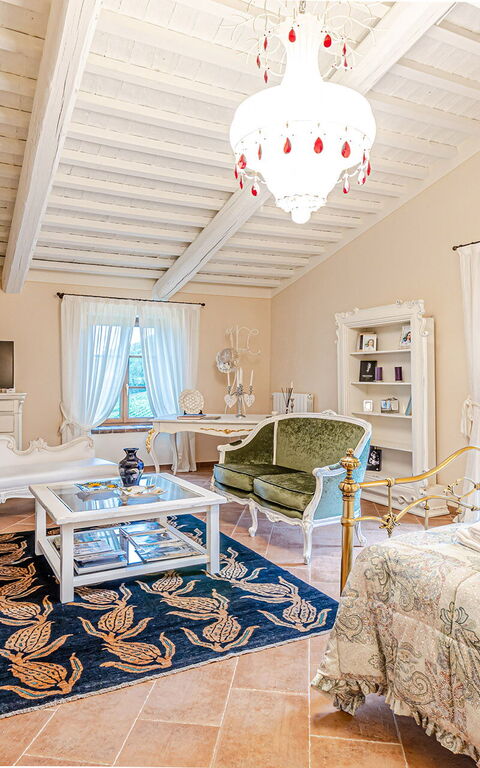 Chateau La Siroque: Camera da letto