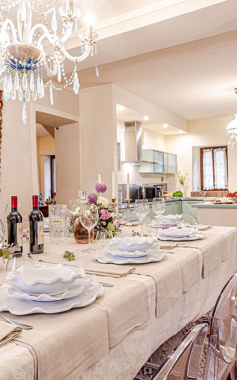 Chateau La Siroque: Sala da pranzo