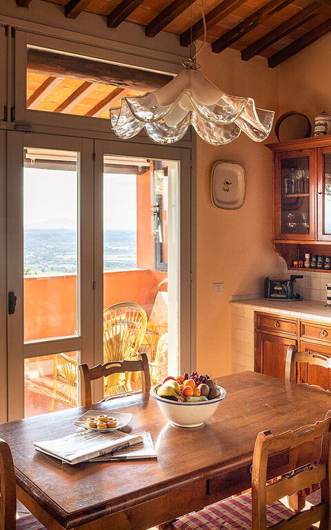 Villa Colle Di Sotto: Cucina, Sala da pranzo