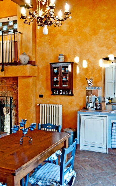 Cottage Colle Di Sotto: Cucina, Sala da pranzo