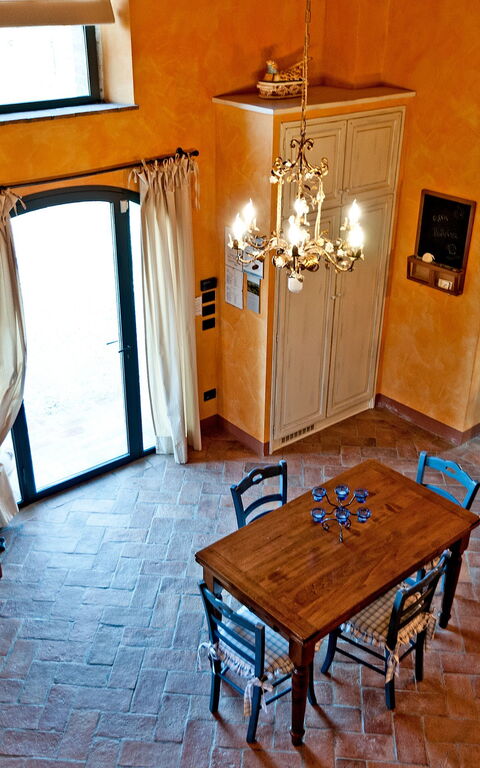 Cottage Colle Di Sotto: Cucina, Sala da pranzo
